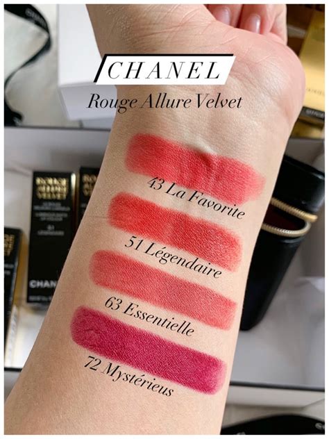 Chanel rouge allure velvet colour